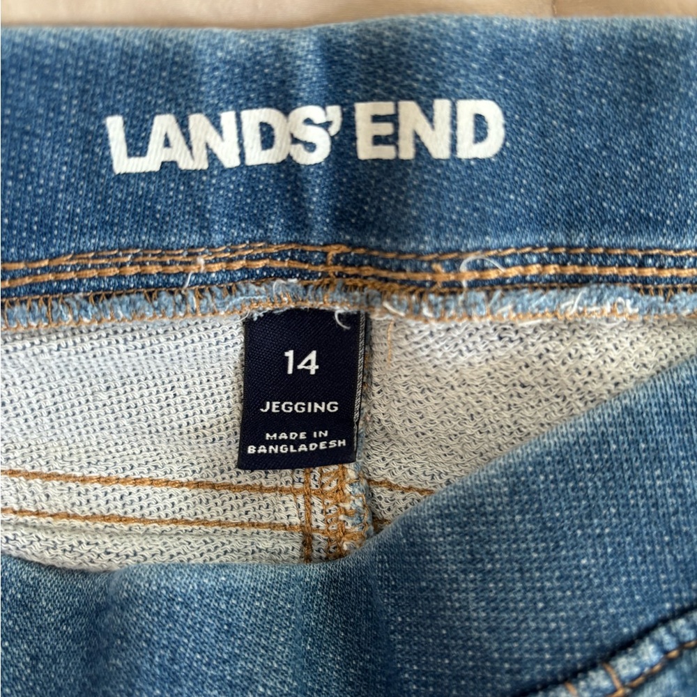 Lands End Girls Jeggings - Picture 2 of 6